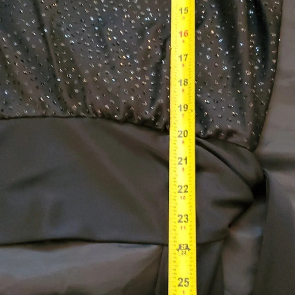 Vintage Superstition Womens Sparkly Sequin Top with a Drape Neck and Tie Bottom - Picture 11 of 12